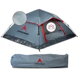 Atacama Camping Zelt - Ultra-Leicht Wurfzelt - Kompakt und Langlebig – Perfekt für Bikepacking, Survival und Outdoor-Abenteuer - Pop up Zelt für 3 Personen