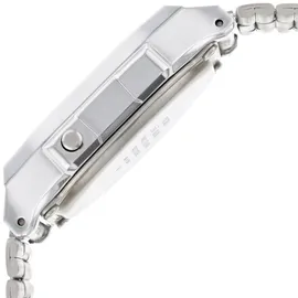 Casio Retro Vintage Uhr Silver Grey / Silver Grey / Lcd Blue One Size