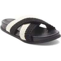 Roxy Syenna Sandalen black - cream Gr. 7.0
