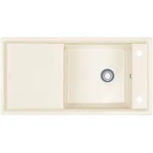 Franke Ambion ABK 611-100 Keramikspüle rechts Einbauart weiß Handbetätigung 1000 x 510 mm