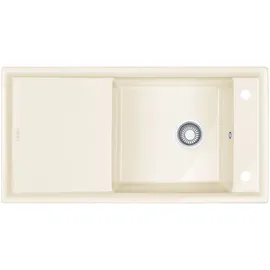 Franke Ambion ABK 611-100 Keramikspüle rechts Einbauart weiß Handbetätigung 1000 x 510 mm