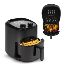huslog Heißluftfritteuse 2,3L 1000W schwarz
