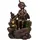 BIRENDY Zimmerbrunnen mit LED Leuchten, 57cm hoch Springbrunnen für Innen und Außen in verschiedenen Designs, Frosch, Elfe, Kinder, Krüge (Brunnen 14 Elfe)