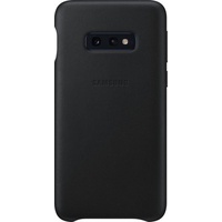 Samsung Leather Cover EF-VG970 für Galaxy S10e schwarz