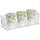 Zeller Aufbewahrungsbox 25,5 x 9,5 x 7,6 cm 10-tlg. transparent