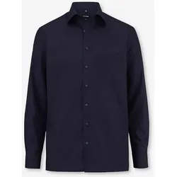 OLYMP  Herren Hemd  in DunkelBlau Luxor modern fit, Gr. 37