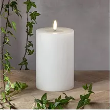 Star Trading Flame Flow Big LED-Kerze 17,5 cm weiß