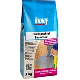 KNAUF Fließspachtel Faserflex grau, 5 kg, für Innen und Außen Spachtelmasse Ausgleichsmassen - Knauf