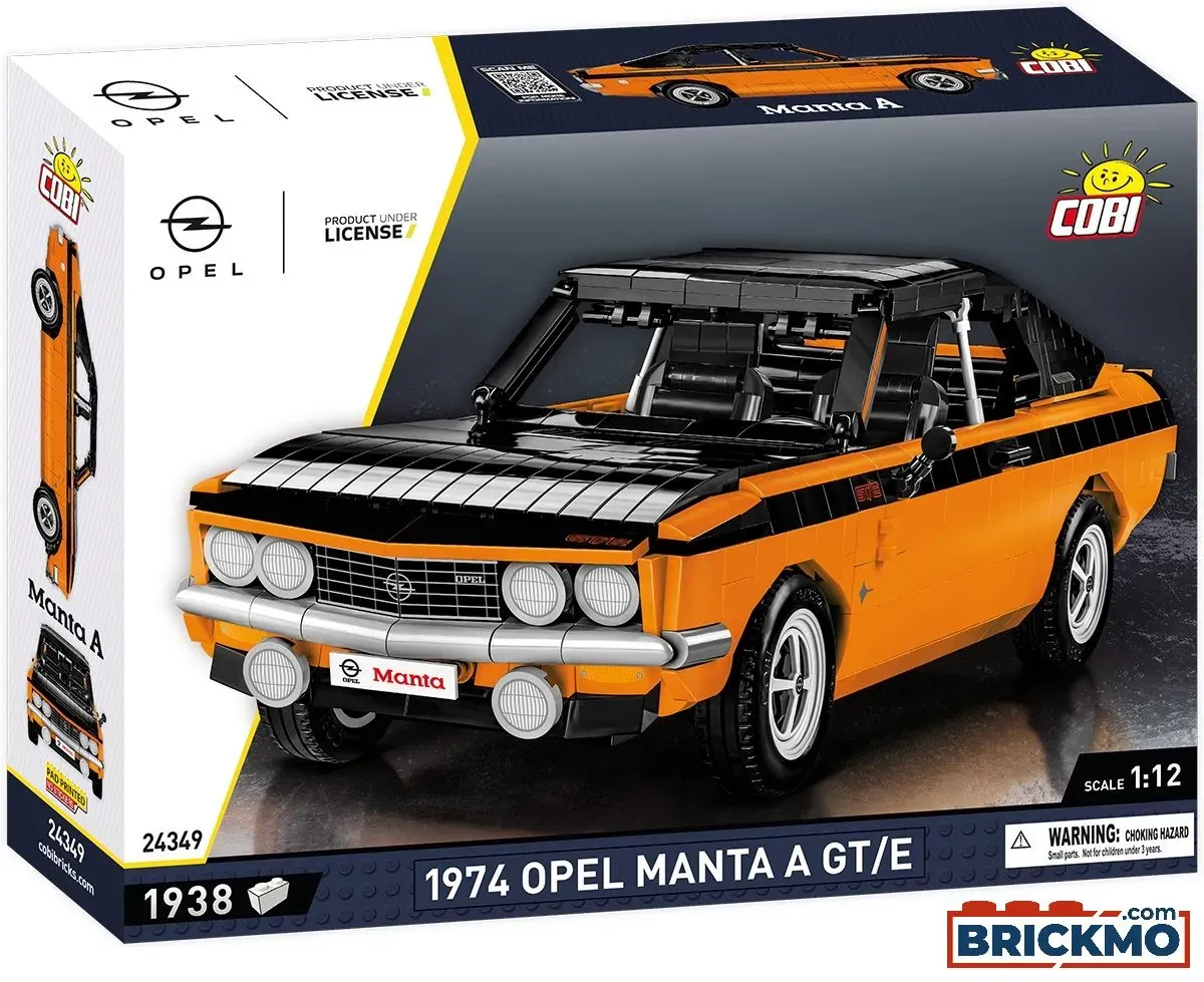 Cobi Cars 24349 Opel Manta A GT/E 1974 24349