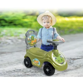 Jamara 464005 Rutscher Dino - Kippschutz, Schub- und Haltegriff, Rutscherfahrzeug