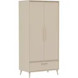 Paidi Drehtürenschrank Eefje 95 x 204 x 57 cm Beige