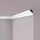 NMC Eckleiste NMC C NOMASTYL Weiß 2 St. 200 x 6,6 x 8,3 cm