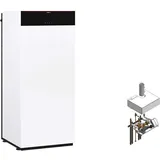 Viessmann Paket Vitodens 222-F B2TH Gas-Brennwerttherme, 25kW, 7", Mischer Aufbau-Kit