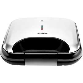 Hyundai Sandwichmaker "HYUSM615", silber, schwarz, B:23cm H:9cm T:22,5cm, Sandwichmaker