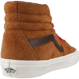 Vans Sk8-Hi Pig Suede brown/orange 40
