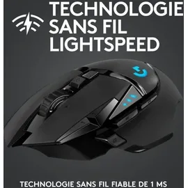 Logitech G502 Lightspeed Wireless Gaming Mouse (910-005568)