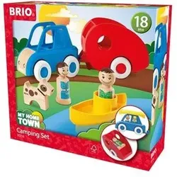 BRIO 63031600 Home Town Campingset