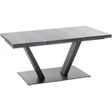 Niehoff Plank Ausziehtisch 240 x 100 x 76 cm grau