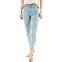 Only Female Mom Jeans ONLEMILY Ankel Hohe Taille Gerade geschnitten Jeans