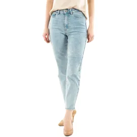 Only Female Mom Jeans ONLEMILY Ankel Hohe Taille Gerade geschnitten Jeans