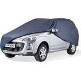 CARTREND Vollgarage "New Generation", Auto Abdeckplane, wetterfeste, waschbare Abdeckung, Polyester blau, mit Aufbewahrungstasche, für SUV, 503 x 213 x 172 cm