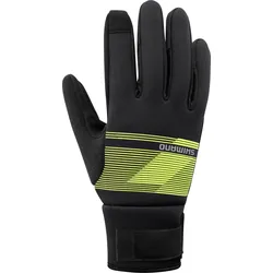 Shimano Windbreak Thermal Gloves neon yellow XL