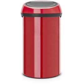 BRABANTIA Touch Bin 60 l passion red