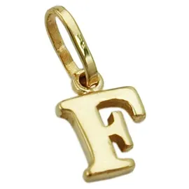 GALLAY Buchstabe F Gold 8x5,5mm