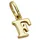 GALLAY Buchstabe F Gold 8x5,5mm