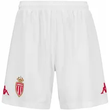 Kappa AS Monaco Shorts 2024/25 Weiß Herren Gr. L