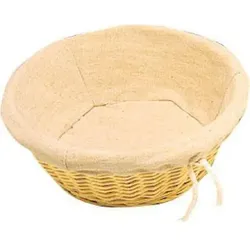 Olympia Brotkorb Weide Mit Futter 25Cm