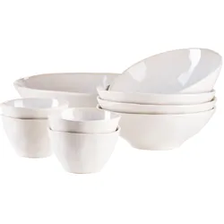 Mäser Salatschüssel-Set, Steinzeug Frozen