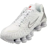 Nike Shox TL Weiße Silber Damenmode Sneaker - 36 EU