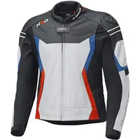 Held Street 3.0 Motorrad Lederjacke Weiß/Rot/Blau 48
