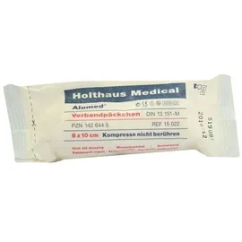 Holthaus Alumed Verbandpäckchen, verschiedene Größen 8 x 10cm