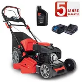 SCHEPPACH Benzin Rasenmäher MS225-56E 6PS 7IN1 Schnittbreite 56cm + 0,6 L Öl