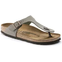 Birkenstock Gizeh Birko-Flor Nubuck mocca 44