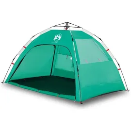 vidaXL Strandzelt 2 Personen Seegrün Quick Release Wasserdicht