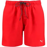 Puma Badeshorts PUMA SWIM MEN MID SHORTS 1P Rot L