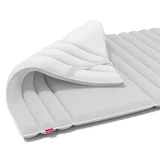 bett1 BODYGUARD Topper 90x200 cm (extra weiche Matratzen-Auflage, ca. 4 cm Höhe, Kern aus Kaltschaum, ergonomische Zonen, optimale Druckentlastung, rutschfest, Oeko-Tex 100)