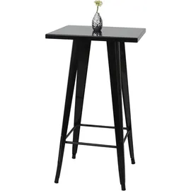 MCW Stehtisch A73 60 x 105 x 60 cm Schwarz