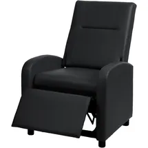 MCW Relaxsessel H18 Textil 70 x 99 x 75 cm Schwarz