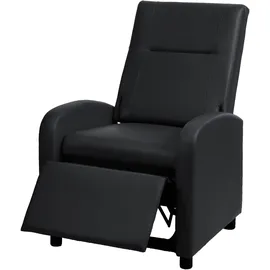 MCW Relaxsessel H18 Textil 70 x 99 x 75 cm Schwarz