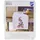 Vervaco Stickpackung Tischläufer Zählmusterpackung Kreuzstich Schmetterling Stickläufer zum Selbersticken Stickset Weihnachten Kreativ Set für Erwachsene 32 x 84 cm Kreatives Geschenk