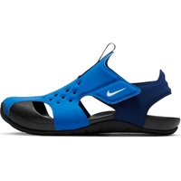 Nike Sunray Protect 2 (TD) Sneaker, Signal Blue/White-Blue Void-Black, 18.5
