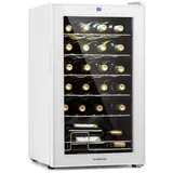 Klarstein Weinkühlschrank Shiraz 24 Uno, für 24 Standardflaschen á 0,75l,Wein Flaschenkühlschrank Weintemperierschrank Weinschrank Kühlschrank