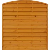 Andrewex Sichtschutzelement 180 x 195 cm Braun Holz