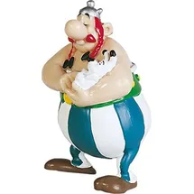 Plastoy Asterix Figur Obelix mit Idefix 8 cm