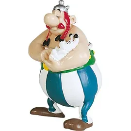 Plastoy Asterix Figur Obelix mit Idefix 8 cm