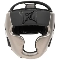 TapouT Junior Kopfschutz aus Kunstleder DURO schwarz|grau Junior